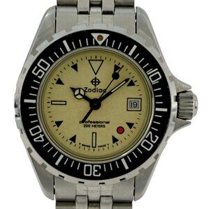 Zodiac 28mm Ladies Professional Luminous Dial Red Dot Diver Watch